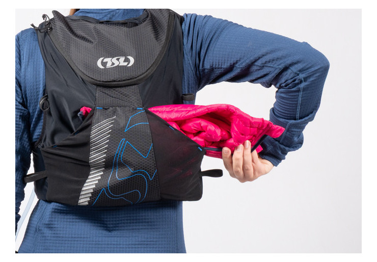 Sac de trail Finisher 12L + 2 flasques souples 500mL TSL