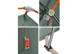 Tente de randonnée Allround Chapel XT 3P Agave Vaude