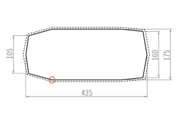 Tapis de protection tente Vaude Allround Ferret XT 3P