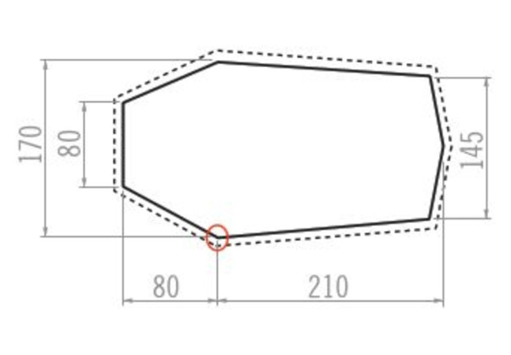 Tapis de protection tente Vaude Allround Taurus 3P