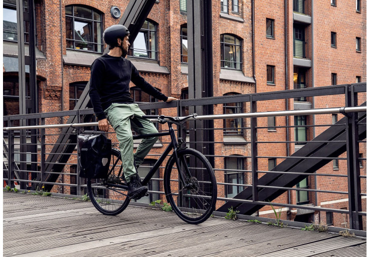Sacoche de vélo Back-Roller QL3.1 Free Noir (Paire) Ortlieb