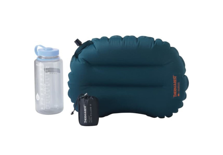Oreiller de voyage Airhead Lite Regular Deep Pacific