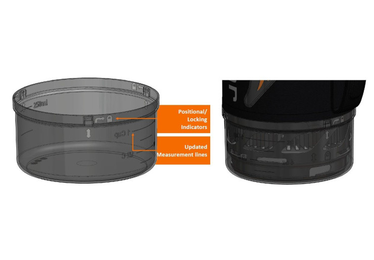 Réchaud à gaz Jetboil Zip Noir - 0,8L