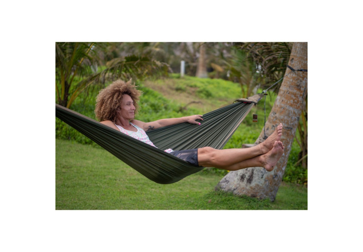 Hamac Original Recyclé Vert Armée / Marron TTTM