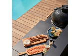 Support Kamado Comptoir Bar Acier Noir Forge Adour
