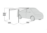 Auvent Canopy Voss Easy Camp - Tarp voiture