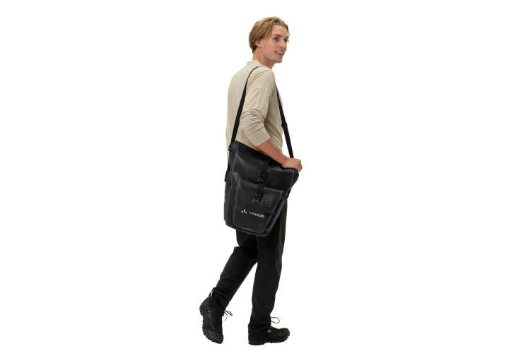 Sacoche de vélo Aqua Back Plus Single Recyclé Black Vaude