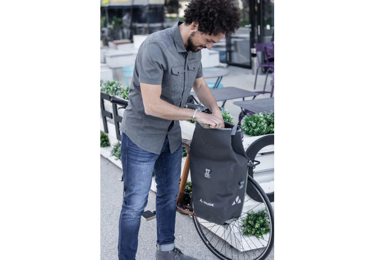 Sacoche de Vélo Vaude Aqua Back Deluxe Noir
