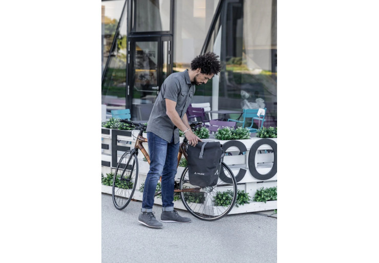 Sacoche de Vélo Vaude Aqua Back Deluxe Noir