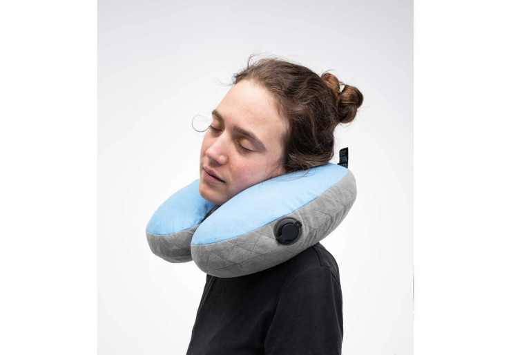 Oreiller U-Shaped Neck Pillow Light Blue Cocoon