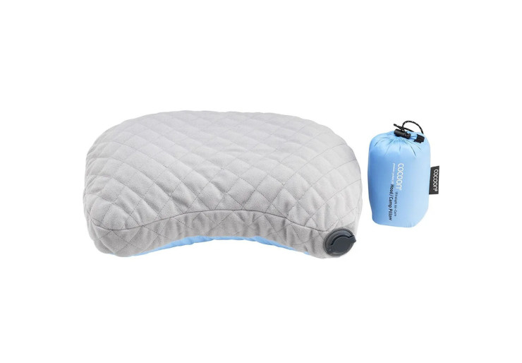 Oreiller Air-Core Hood/Camp Pillow Light Blue Cocoon