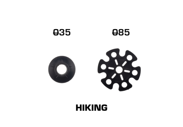 Bâtons de randonnée Hiking Alu 5 Cross TSL