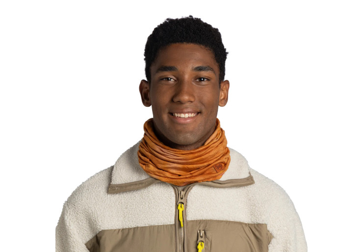 Tour de cou Lightweight Merino Multistripe Forest
