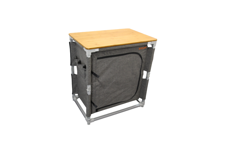 Meuble de rangement 2 étagères EasyQuick Jaipur Soplair
