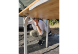 Table bambou 4 personnes Soplair