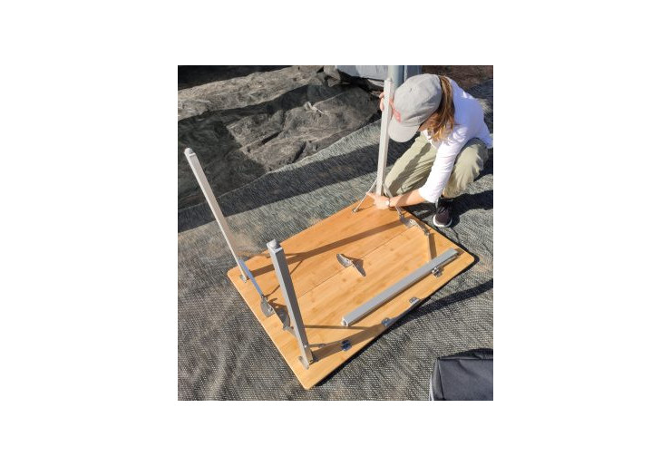 Table bambou 4 personnes Soplair