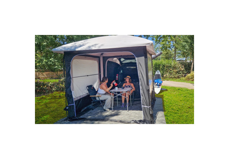 Tunnel de raccordement arrière spécial SUV pour abri Lodge Air Soplair