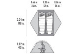 copy of copy of Tente de randonnée MSR Elixir 1 Vert 2026