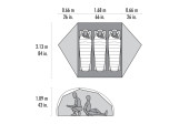 copy of copy of copy of Tente de randonnée MSR Elixir 1 Vert 2026