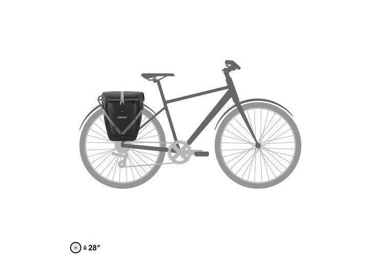 Sacoche de vélo Back Roller Plus Moss green Ortlieb