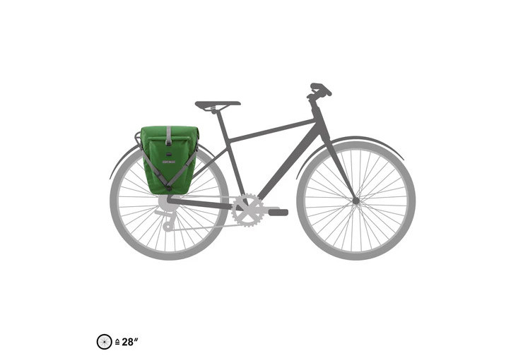 Sacoche de vélo Back Roller Plus Moss green Ortlieb