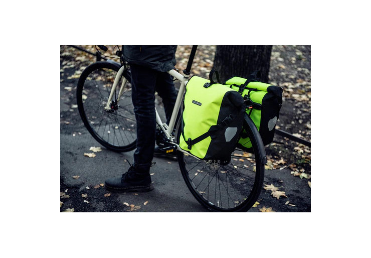 Back-Roller High Visibility Noir (paire) Ortlieb