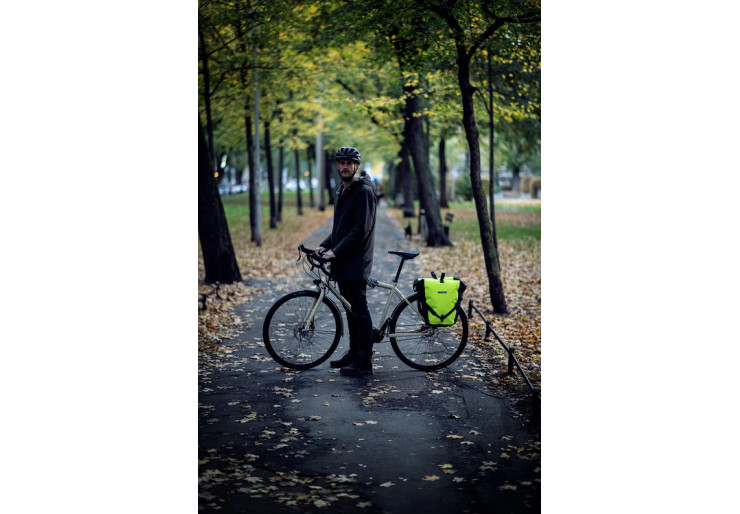 Back-Roller High Visibility Noir (paire) Ortlieb