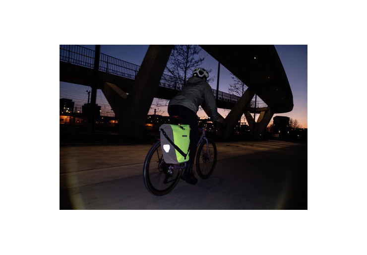 Back-Roller High Visibility Noir (paire) Ortlieb
