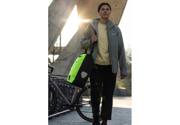 Back-Roller High Visibility Noir (paire) Ortlieb