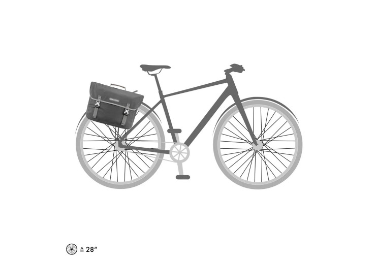Sacoche de vélo Commuter-Bag Two Urban QL3.1 Pepper Ortlieb