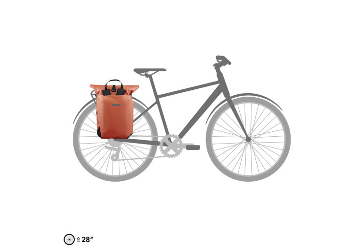 Sacoche de vélo Vario 26L QL3.1 Rooibos Ortlieb