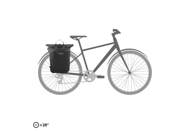 Sacoche de vélo Vario PS 20 litres black Ortlieb