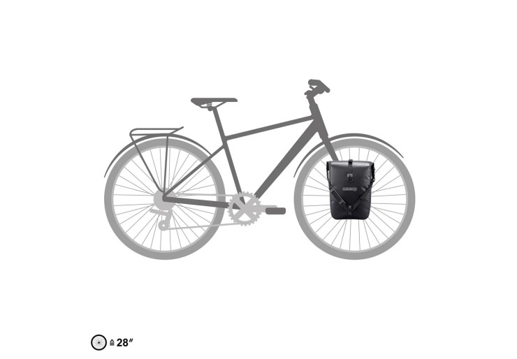 Sacoche de vélo Sport Roller Free QL3.1 Noir Ortlieb