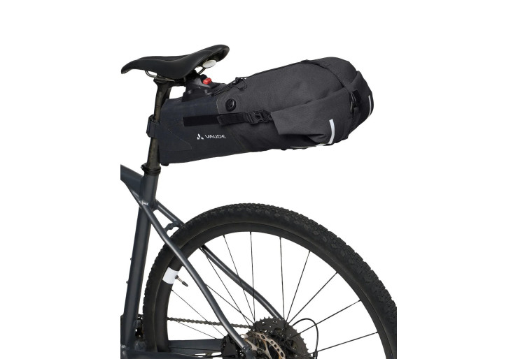 Sacoche de selle Bikepacking Trailsaddle Compact L Black Vaude