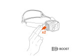 Lampe frontale Swift RL Blanc (2026) Petzl