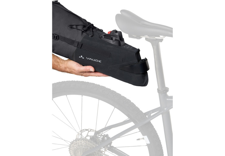 Sacoche de selle Bikepacking Trailsaddle L Black Vaude