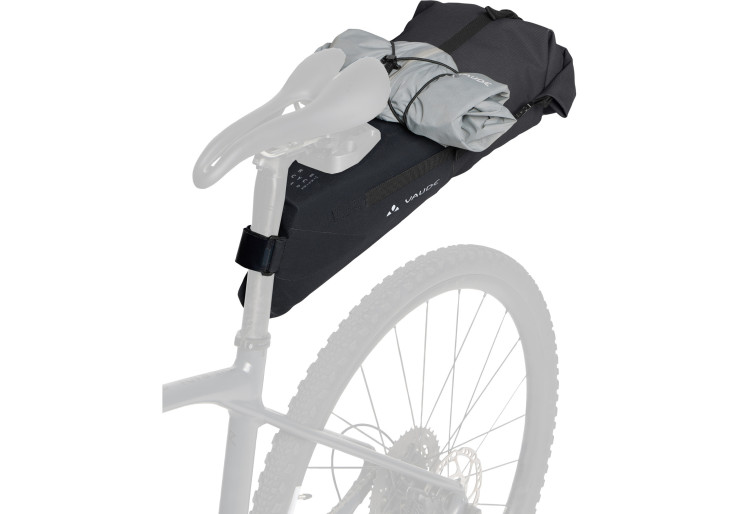 Sacoche de selle Bikepacking Trailsaddle L Black Vaude