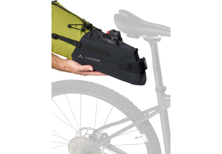 Sacoche de selle Bikepacking Trailsaddle L Dark Leaf Vaude