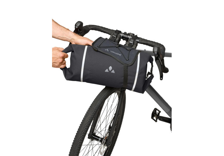 Sacoche de guidon Trailfront II Black Uni Vaude