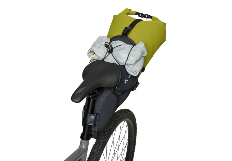 Sacoche de selle Bikepacking Trailsaddle Cage Dark Leaf Vaude