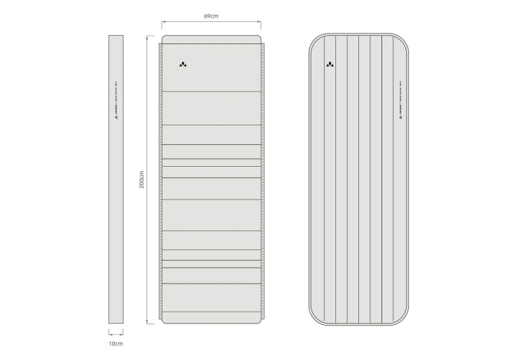 Matelas auto-gonflable Tour 5 L Vaude