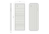 Matelas auto-gonflable Tour 5 L Vaude