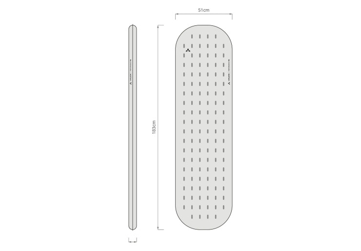 Matelas auto-gonflable Tour 5 L Vaude