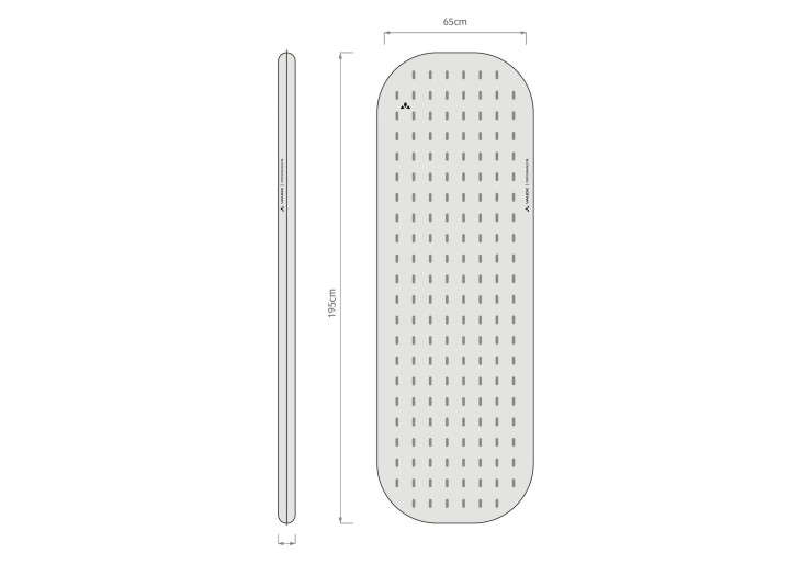 Matelas auto-gonflable Tour 5 L Vaude