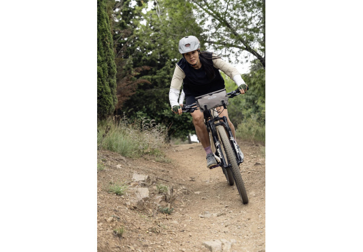 Sacoche de guidon Trailfront II Black Uni Vaude