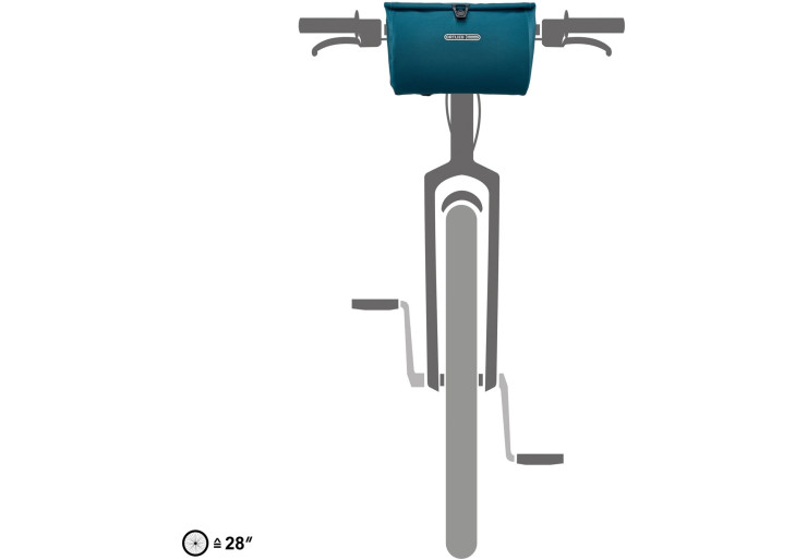Sacoche de guidon Velo-Sling Flex 5L Petrol Ortlieb