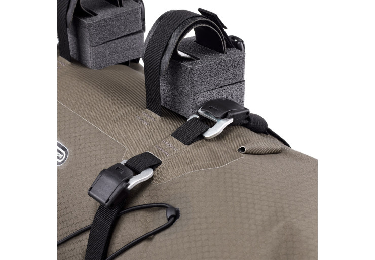 Sacoche de guidon Bikepacking Handlebar-Pack 15L Dark Sand Ortlieb