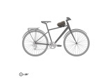 Sacoche de vélo Toptube-Bag Noir Ortlieb