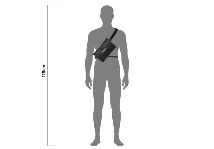 Sacoche de guidon Velo-Sling Flex 2,5L Black Ortlieb