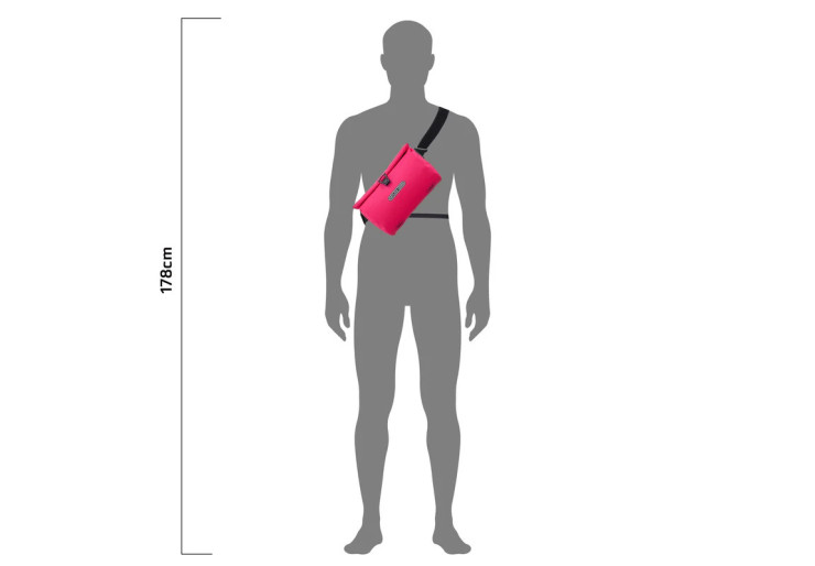 Sacoche de guidon Velo-Sling Flex 2,5L Cyber Pink Ortlieb
